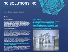 Tablet Screenshot of 3-c-solutions.com